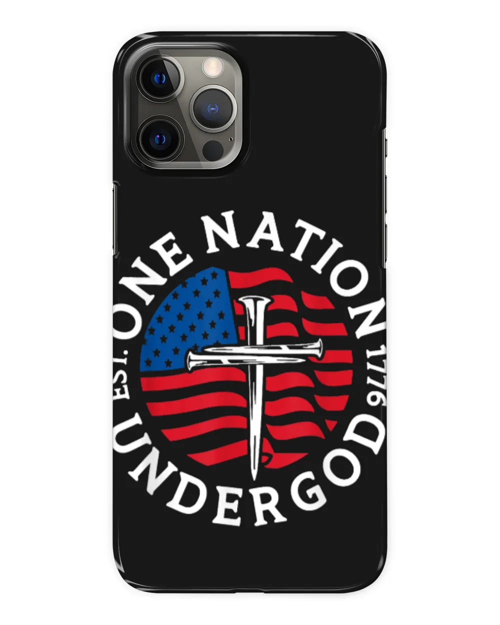 One Nation Under God Flag 4th Of July Patriotic Christian
