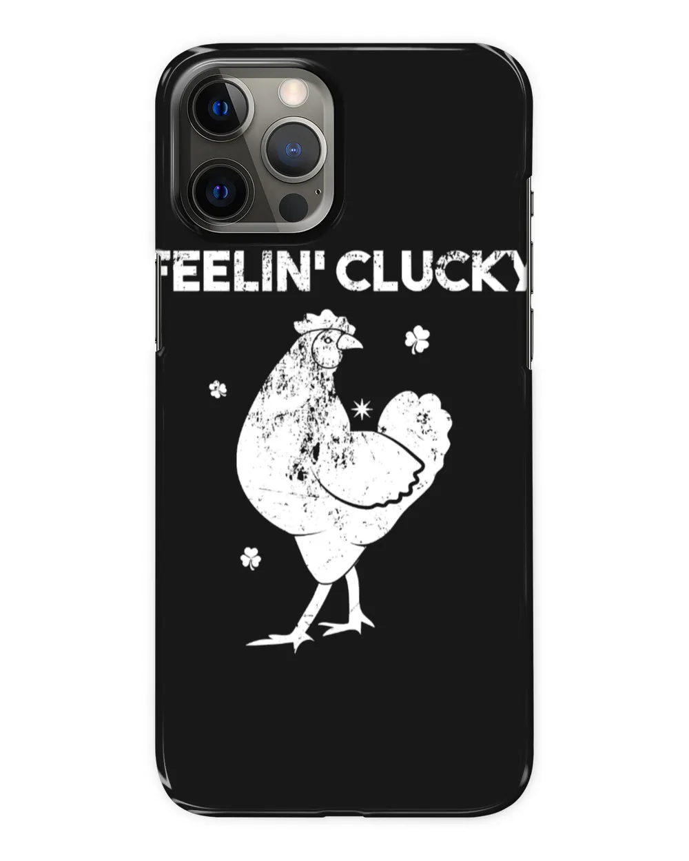 Chicken St Patricks Day Feelin Clucky Chicken Lucky 187 Hen Rooster
