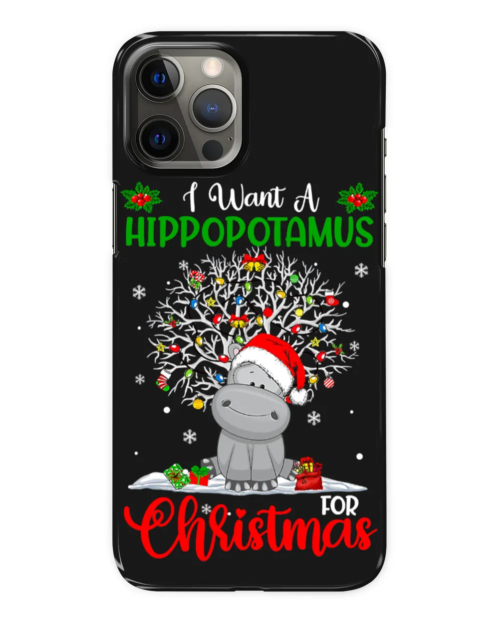 Hippopotamus Xmas Hippo Kid Women I Want A Hippopotamus For Christmas Pjs 302 Hippo