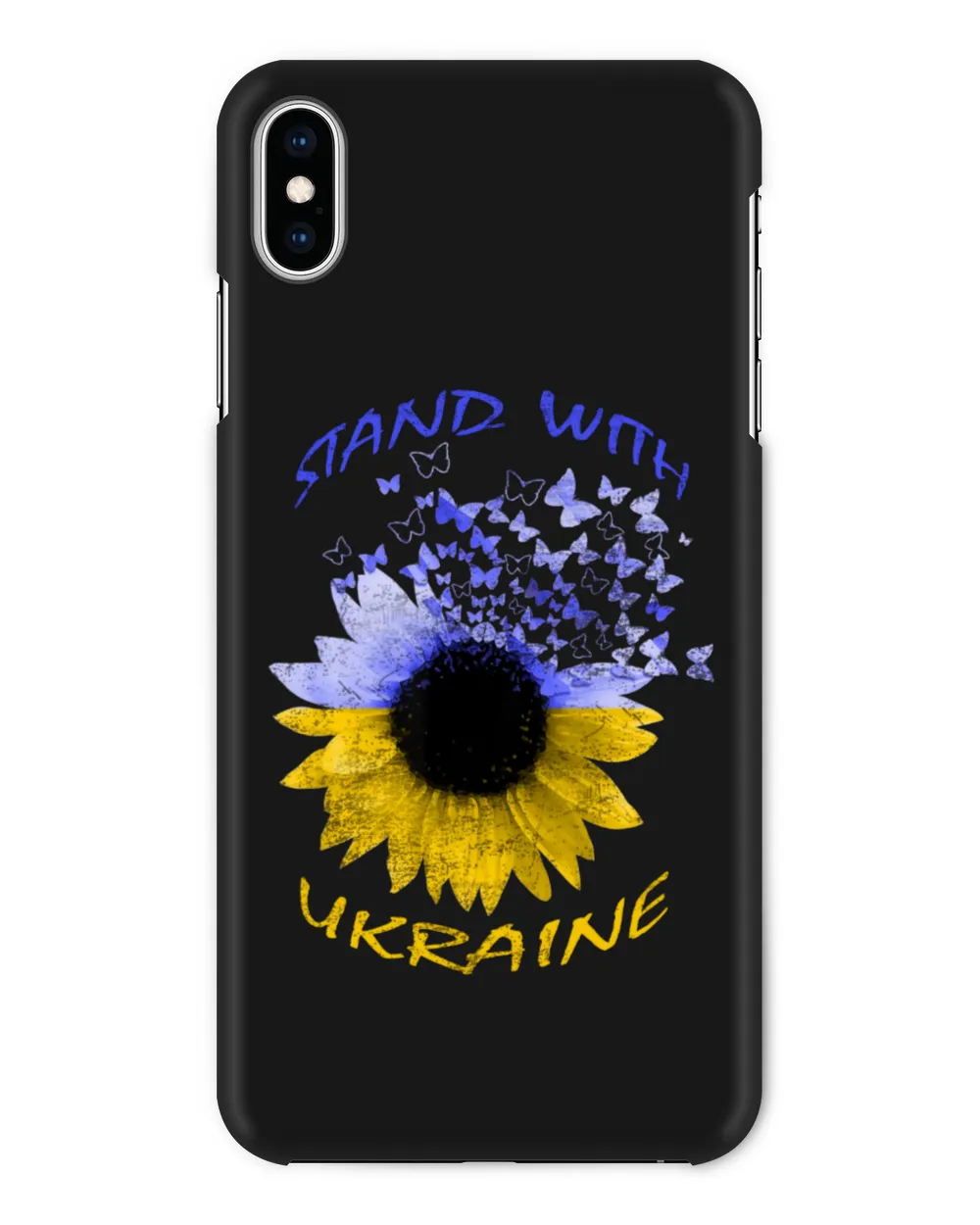 sunflower stand with Ukraine