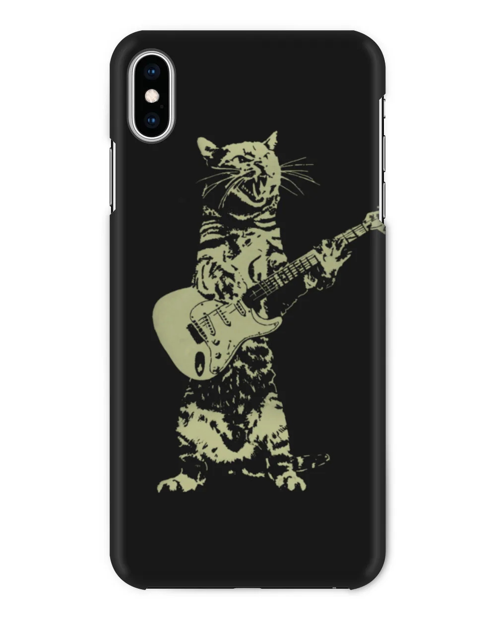 Cat with Guitar