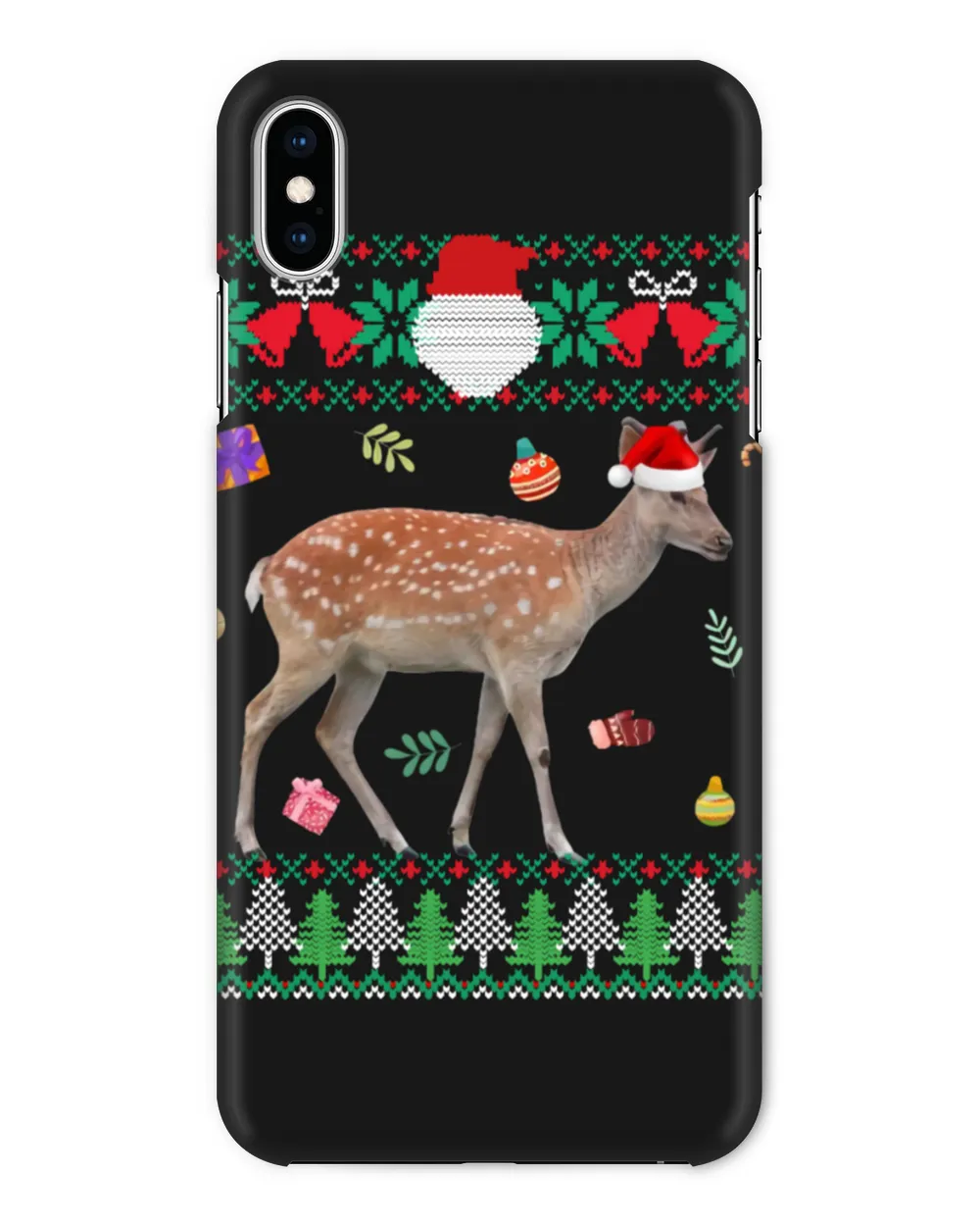 Christmas Animals Santa Deer