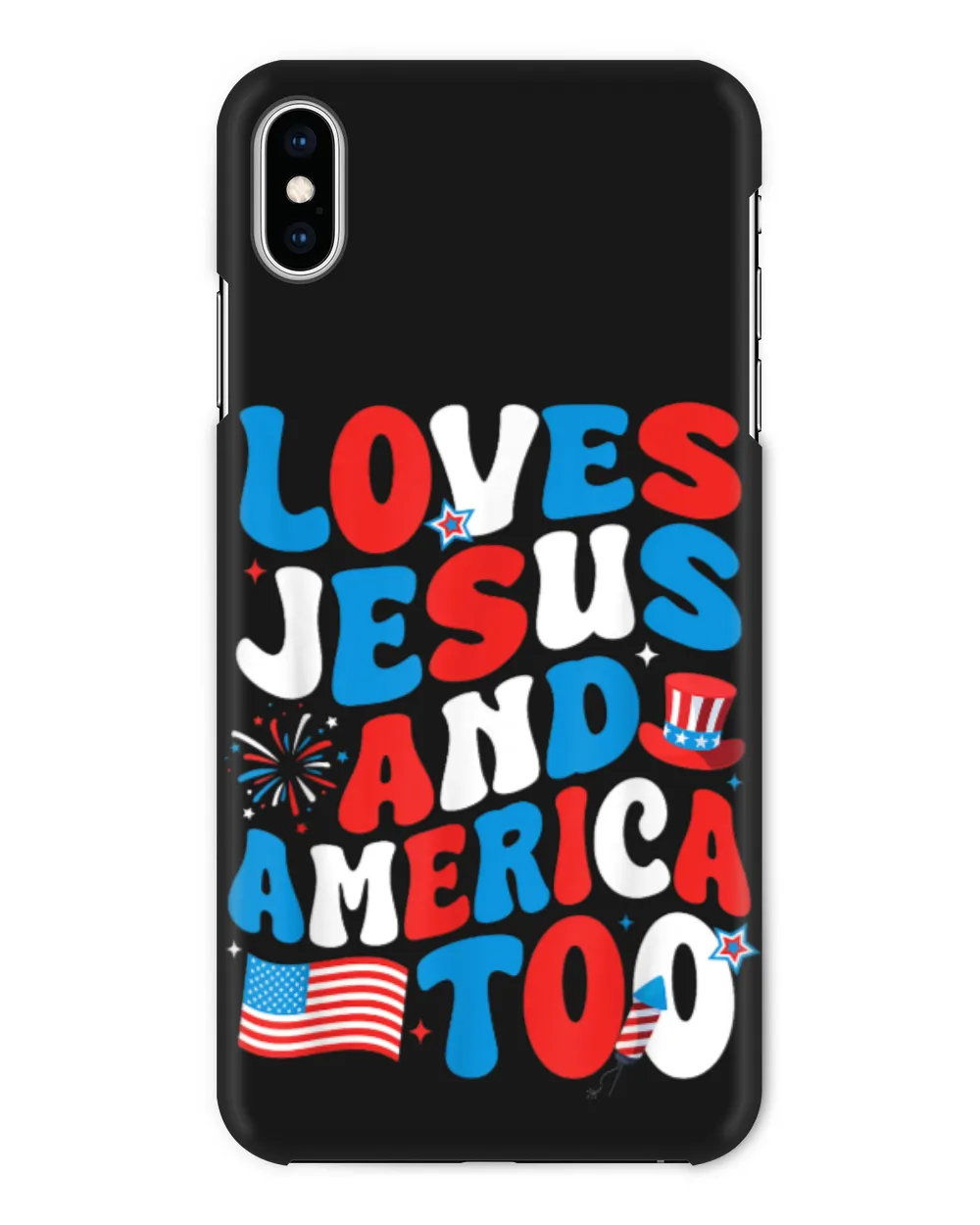 Patriotic Apparel Loves god America Too