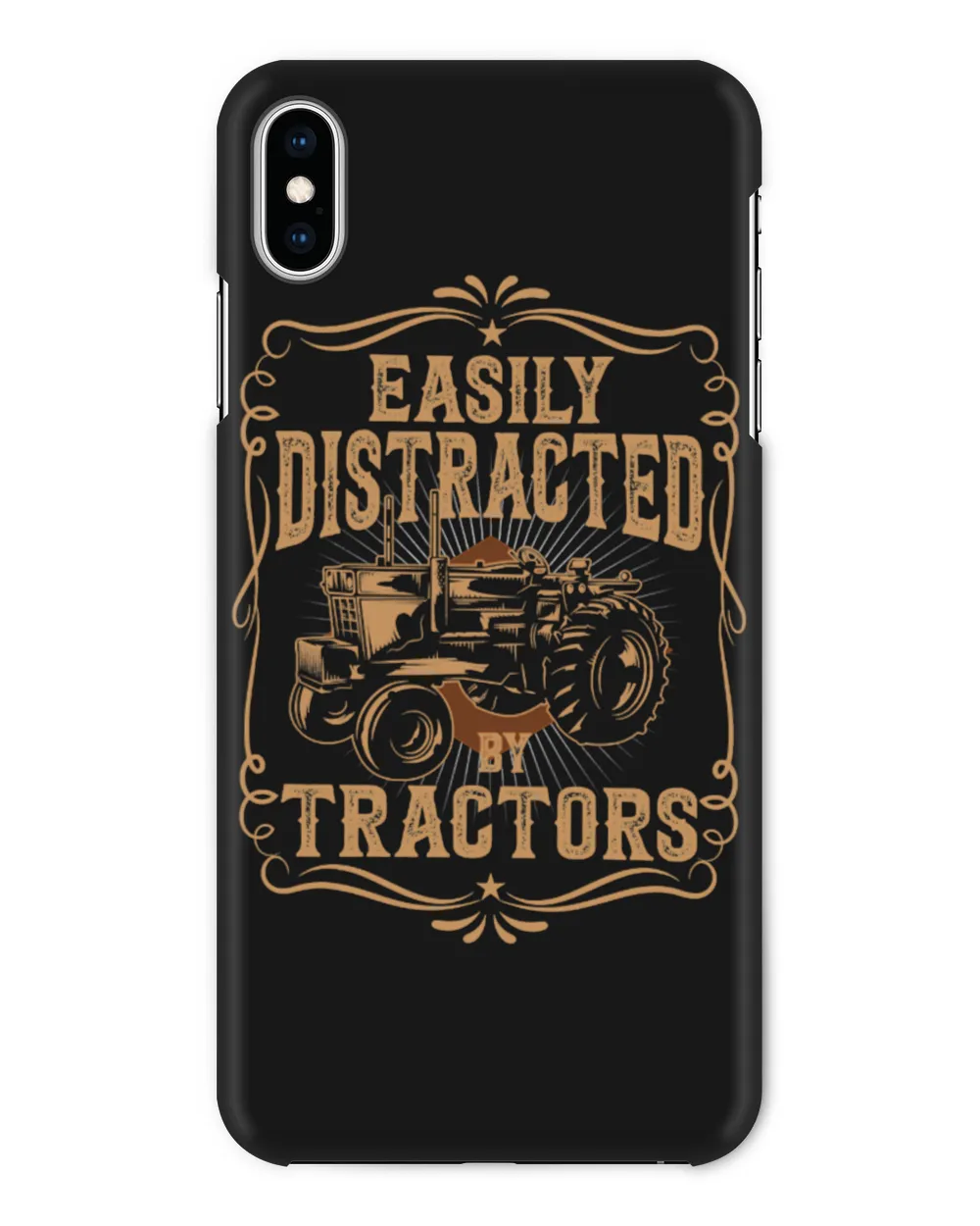 Tractor Easily Distracted By Tractors Fall Harvest Season Farmer 62 Tractor Driver