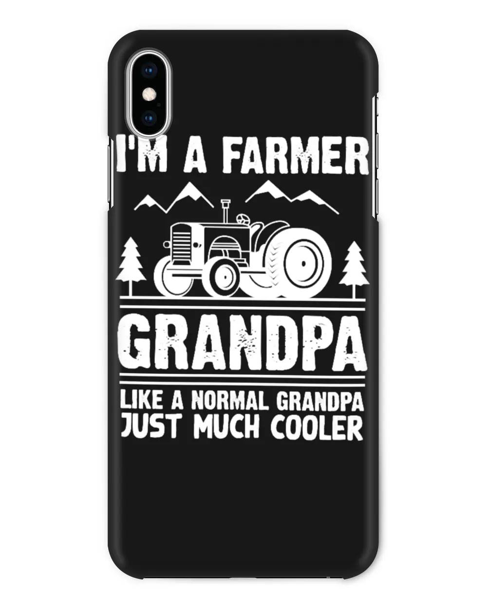 Tractor Cool Farmer Grandpa596 farmer