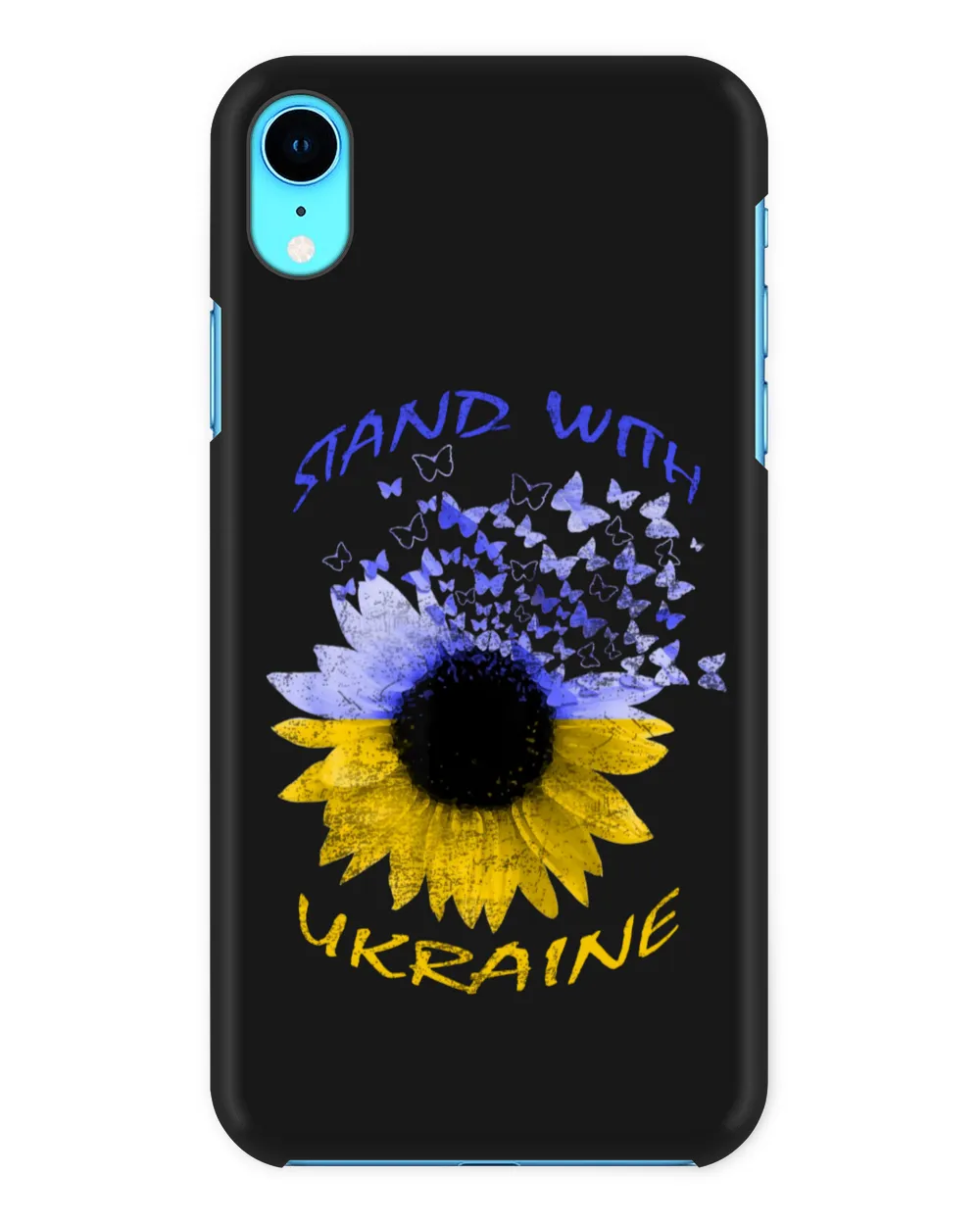 sunflower stand with Ukraine