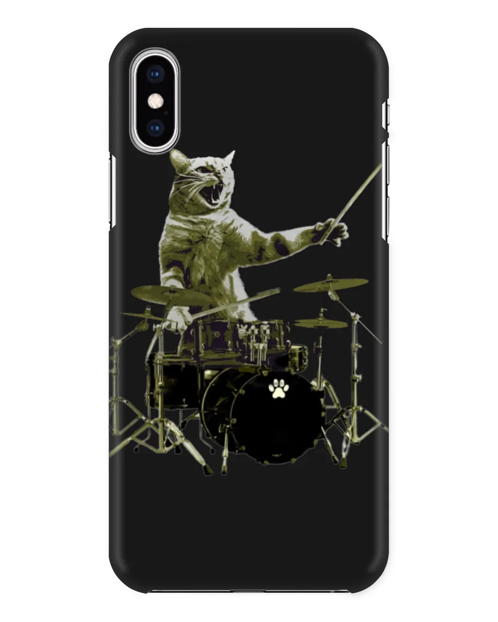 Cat with Drums
