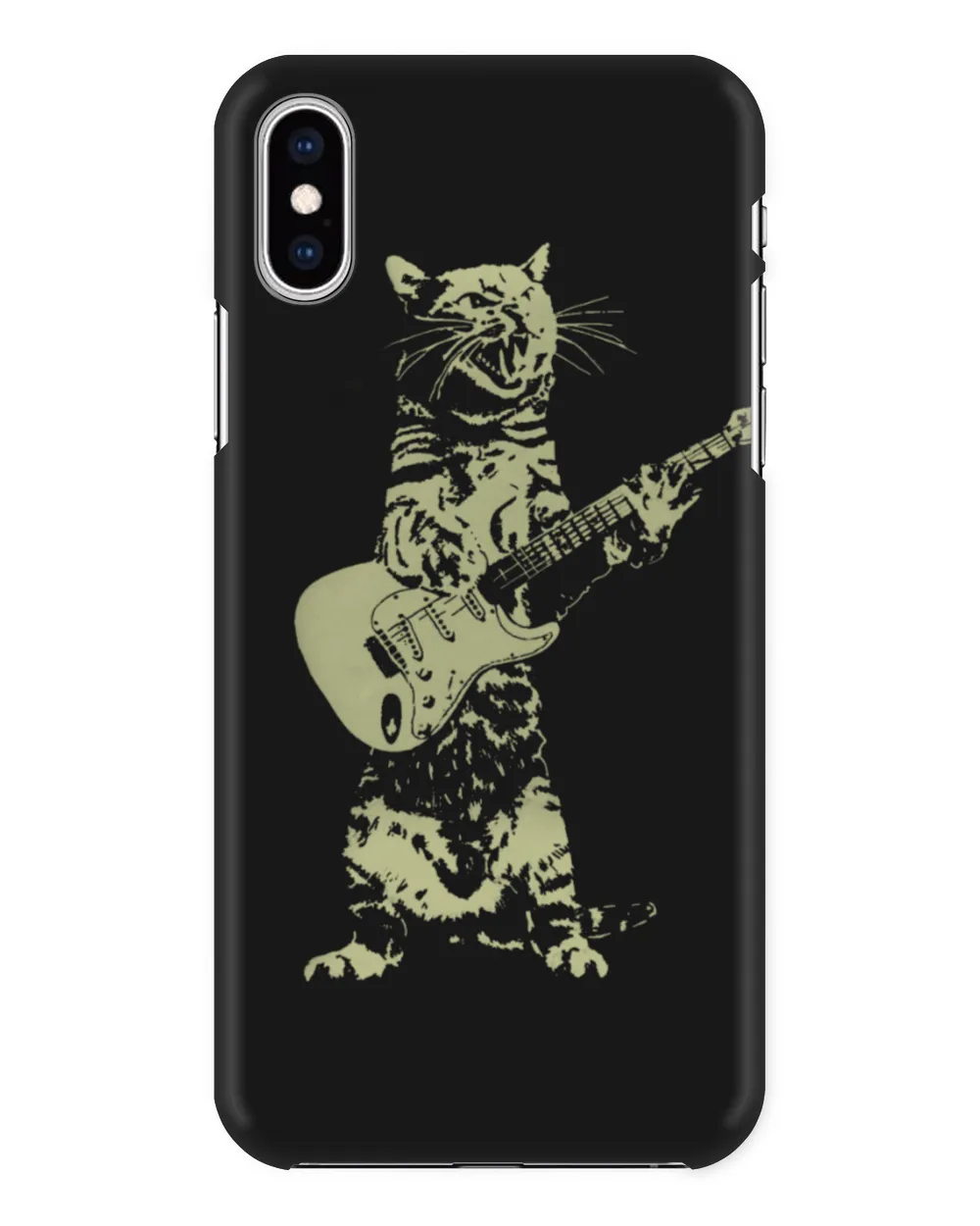 Cat with Guitar