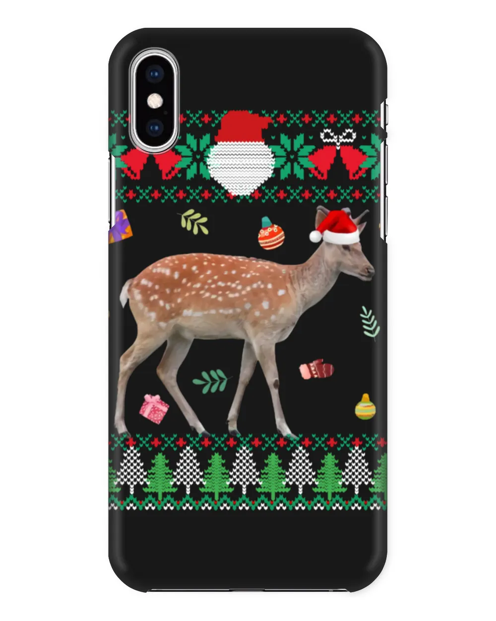 Christmas Animals Santa Deer