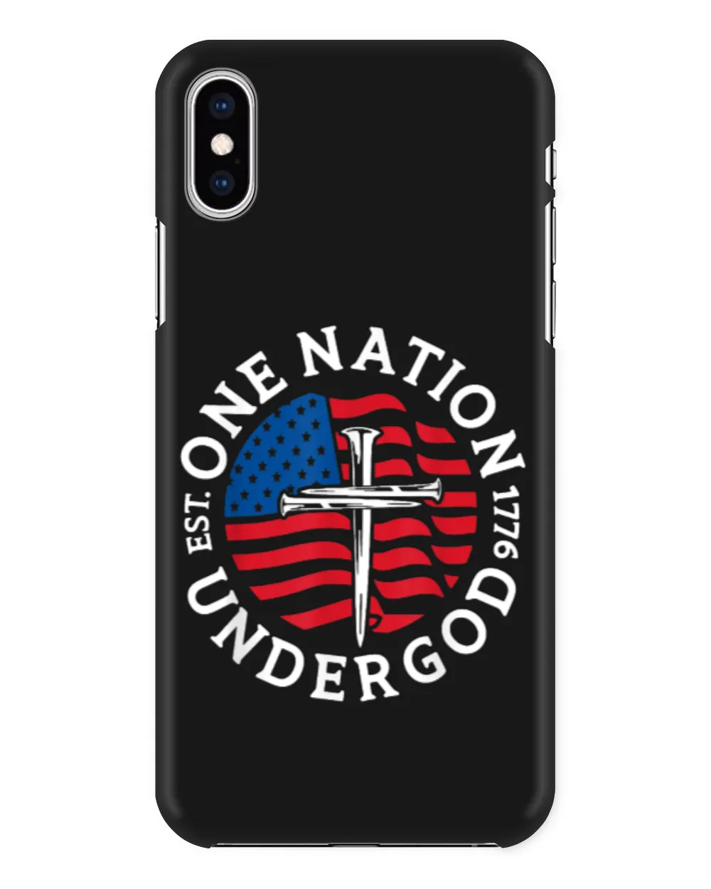 One Nation Under God Flag 4th Of July Patriotic Christian