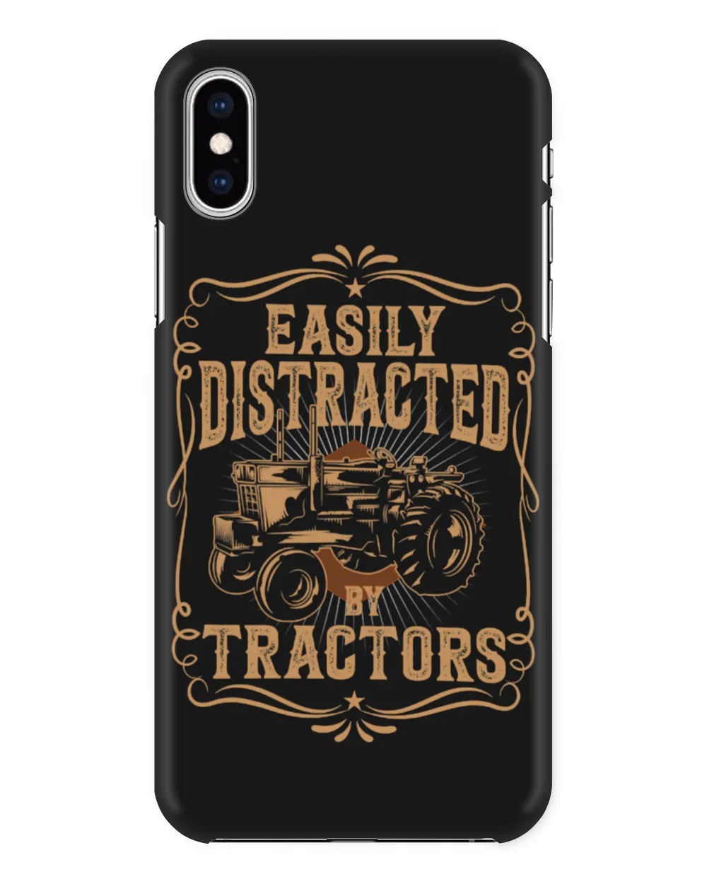Tractor Easily Distracted By Tractors Fall Harvest Season Farmer 62 Tractor Driver