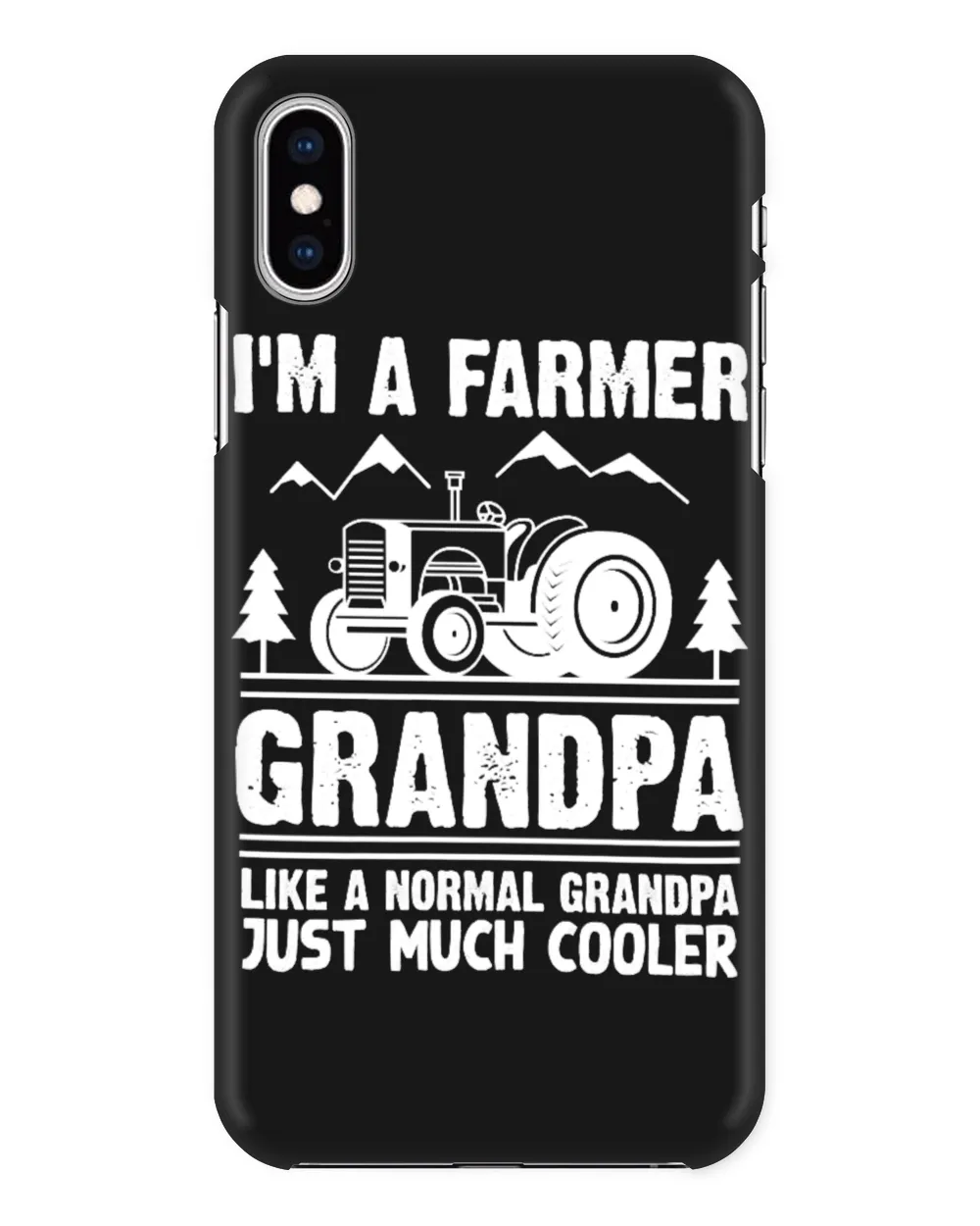 Tractor Cool Farmer Grandpa596 farmer