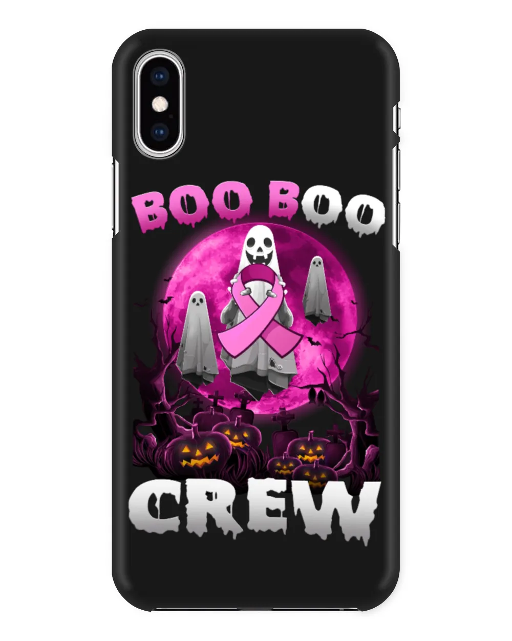 Breast Cancer BOO BOO CREW Halloween Cancer Survivor