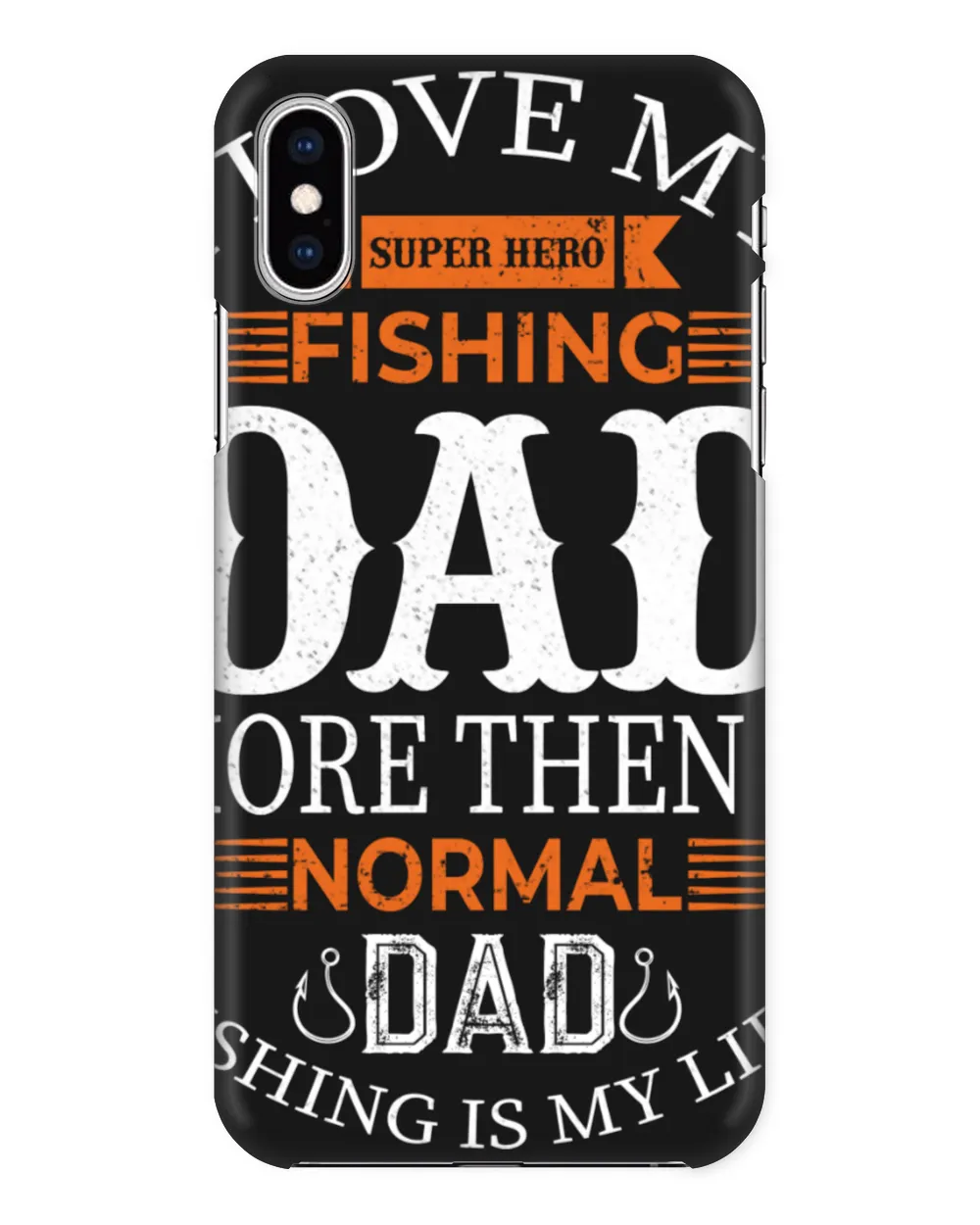I Love My Super Hero Fishing Dad More Then A Normal Dad Fishing Is My Life Retro Vintage