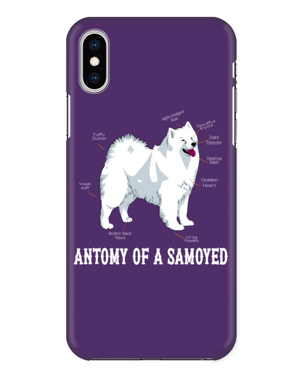 Samoyed Dog Anatomy