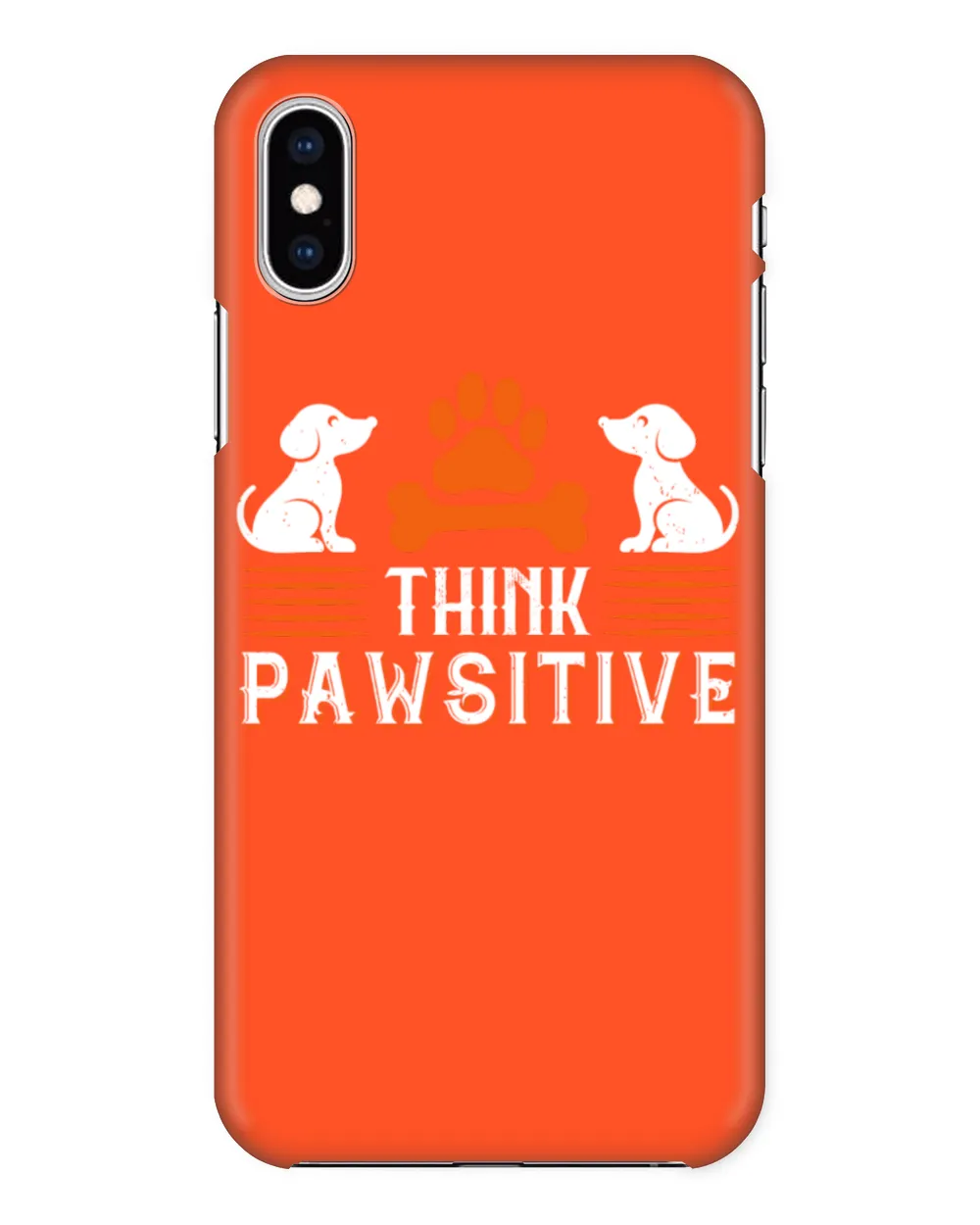 Think Pawsitive Dog Lover Personalized Grandpa Grandma Mom Sister