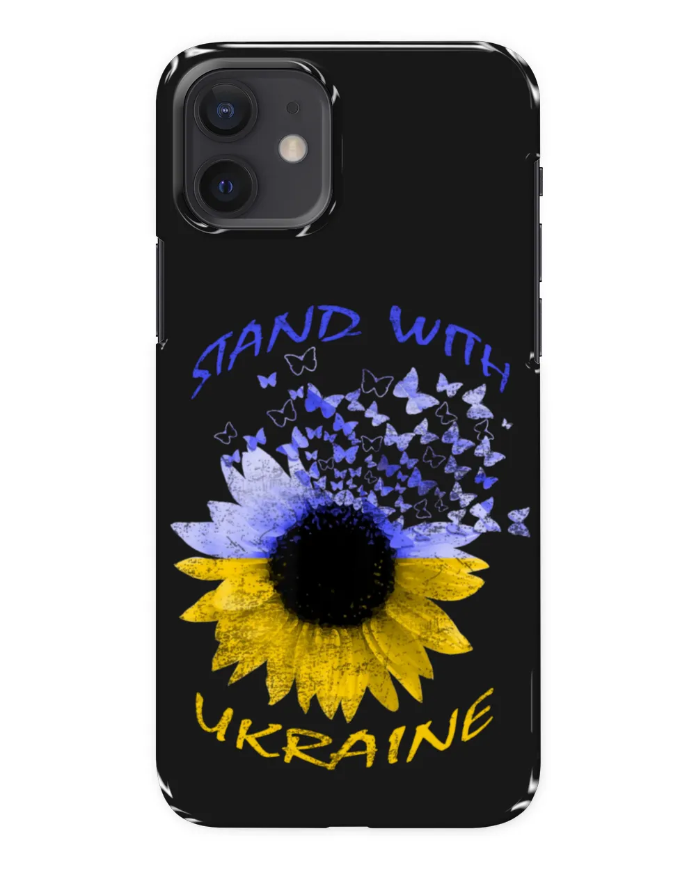 sunflower stand with Ukraine