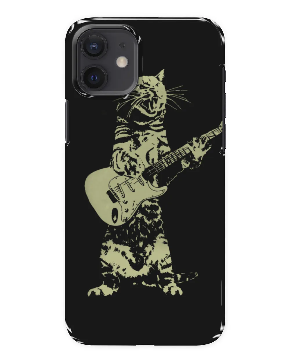 Cat with Guitar