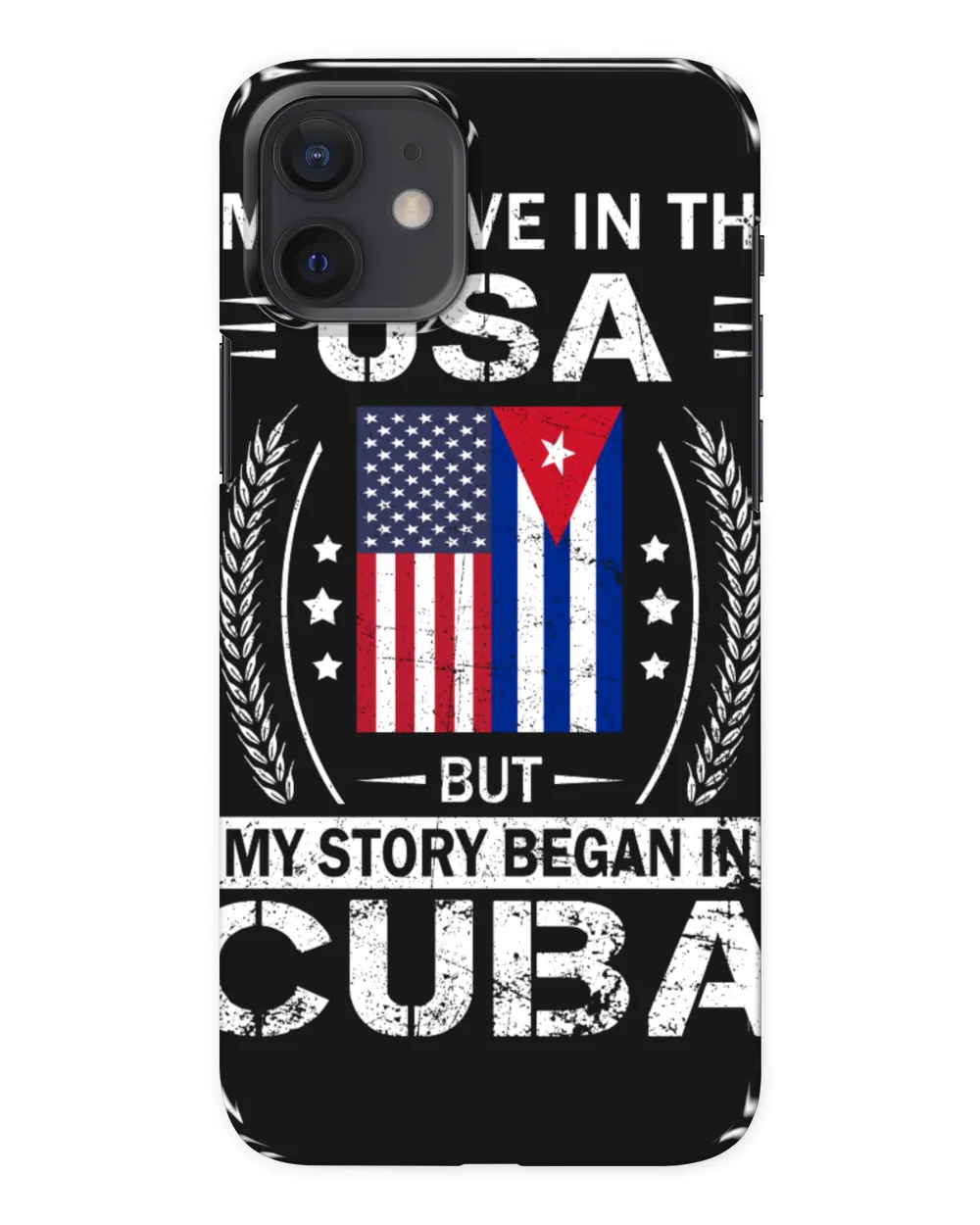American Cuban Flag Shirt My Story Began In Cuba Shirt
