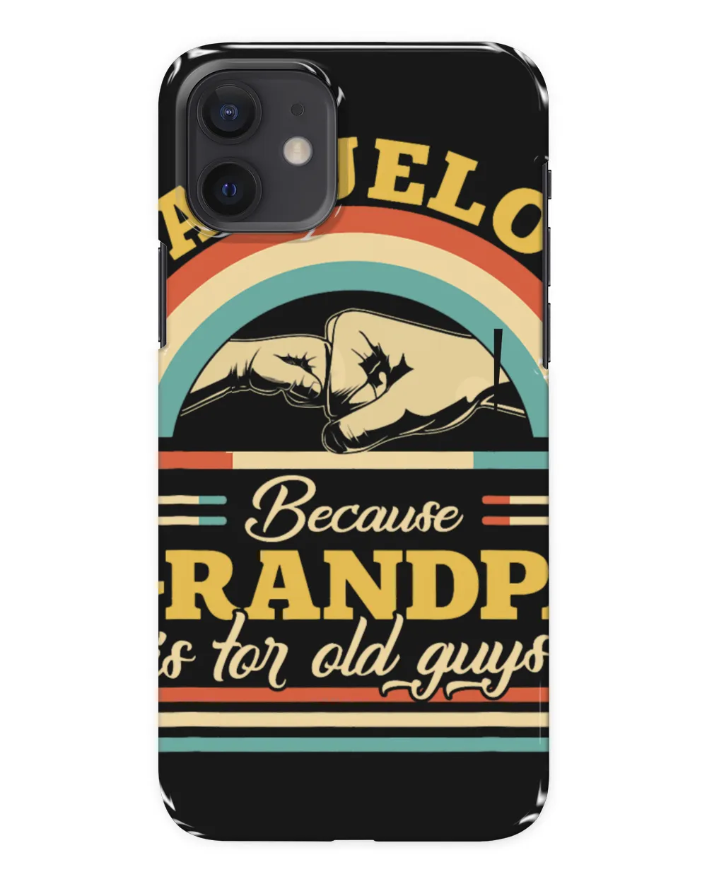 Abuelo Because Grandpa Is For Old Guys Men USA Flag Grandpa
