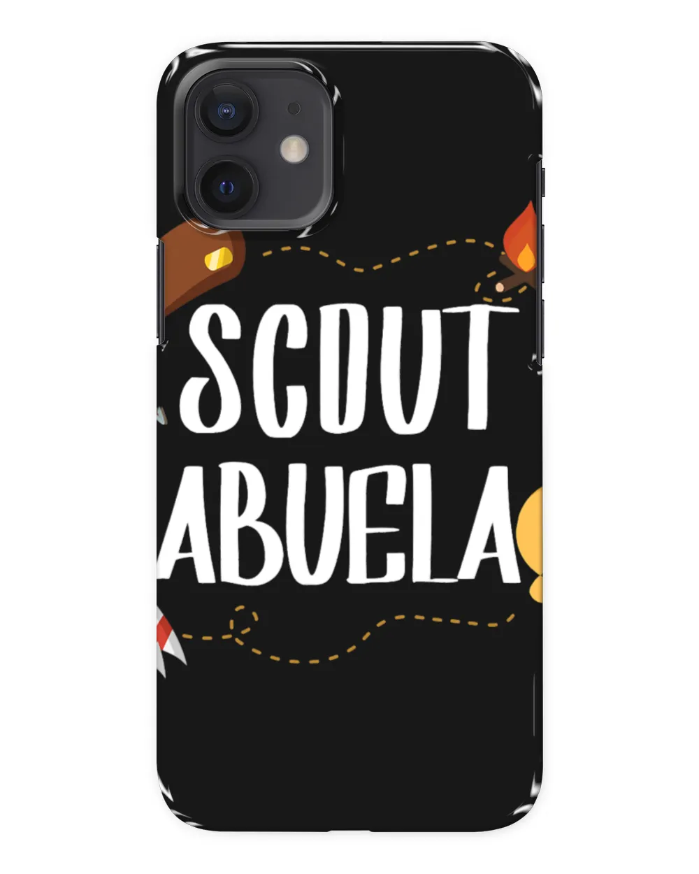 Camping Camp Scout Abuela Matching Camping Scout Scouting Adventure Camper