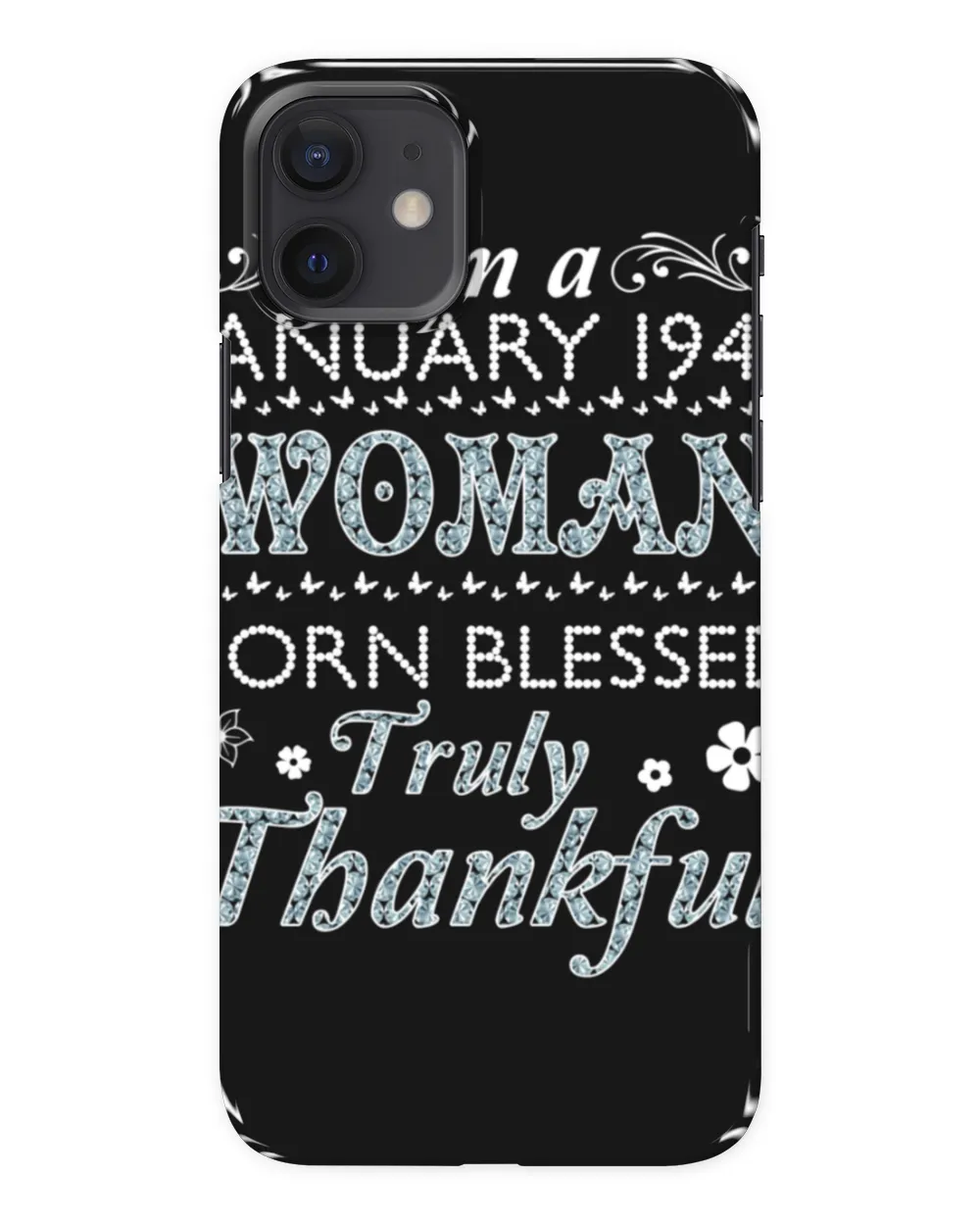 I M A January 1943 Woman Born Blessed Truly Thankful Happy