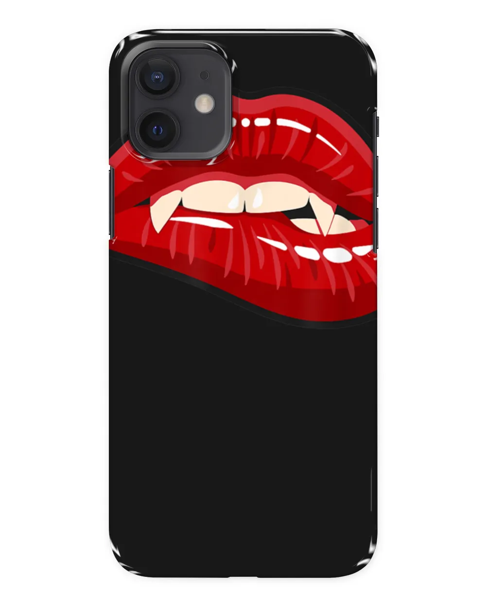 Dracula Vampire Lips Funny Halloween Costume Vampire Shirt T-Shirt
