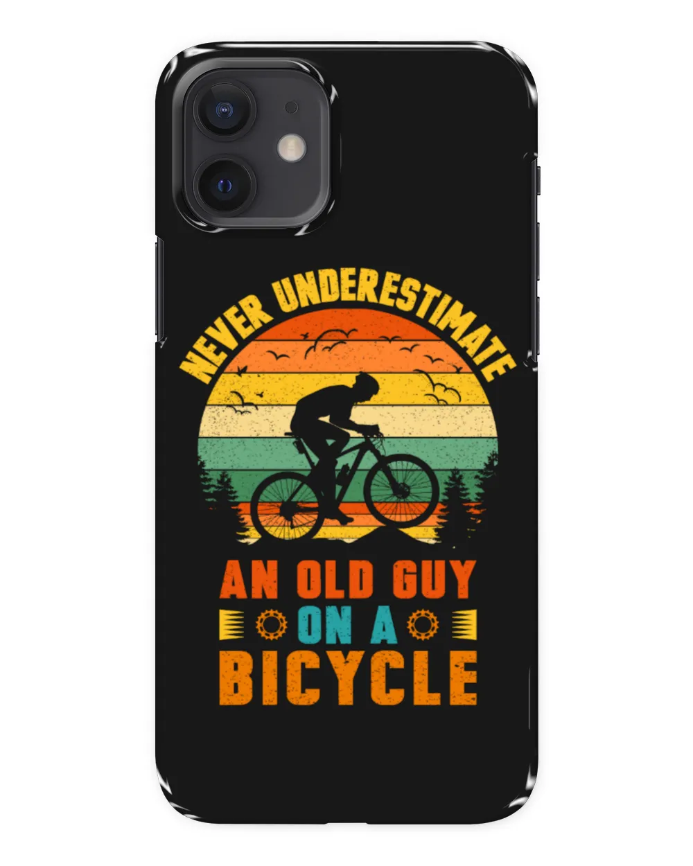 Never Underestimate an old guy on a bicycle