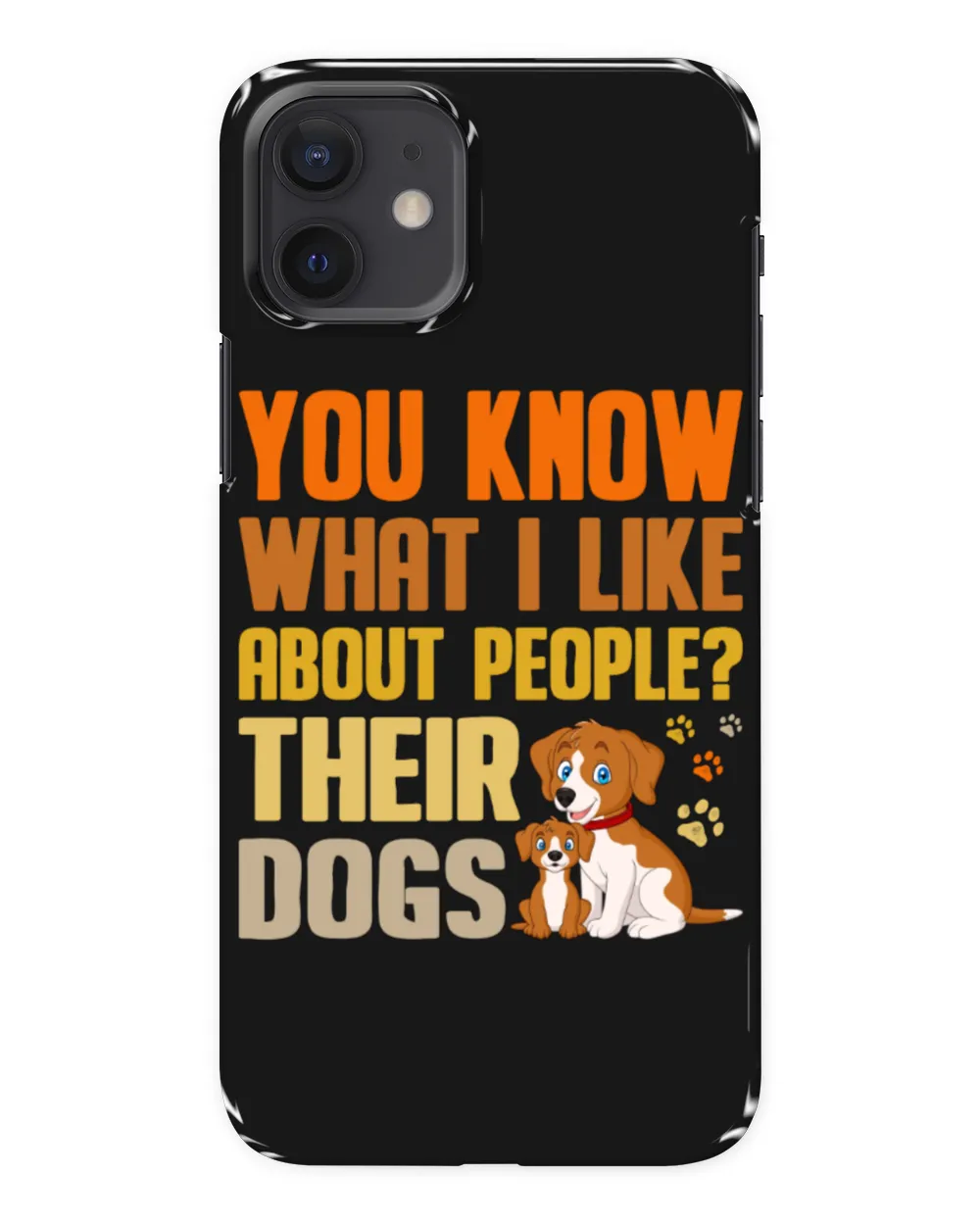 You Know What I Like About People, Their Dogs Personalized Grandpa Grandma Mom Sister For Dog Lovers