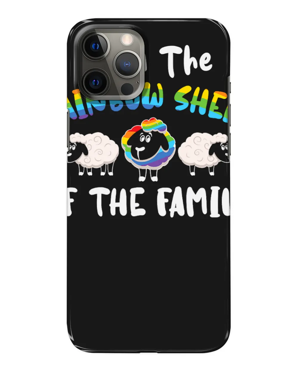 Sheep Lamb Im The Rainbow Sheep In The Family Lesbian Gay Pride LGBTQ 218 Ewe Sheeps