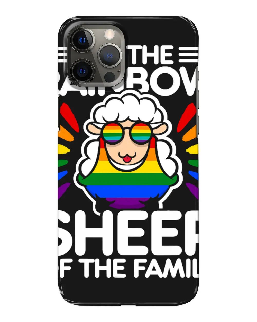 Sheep Lamb Im The Rainbow Sheep In The Family Lesbian Love Gay Pride 117 Ewe Sheeps