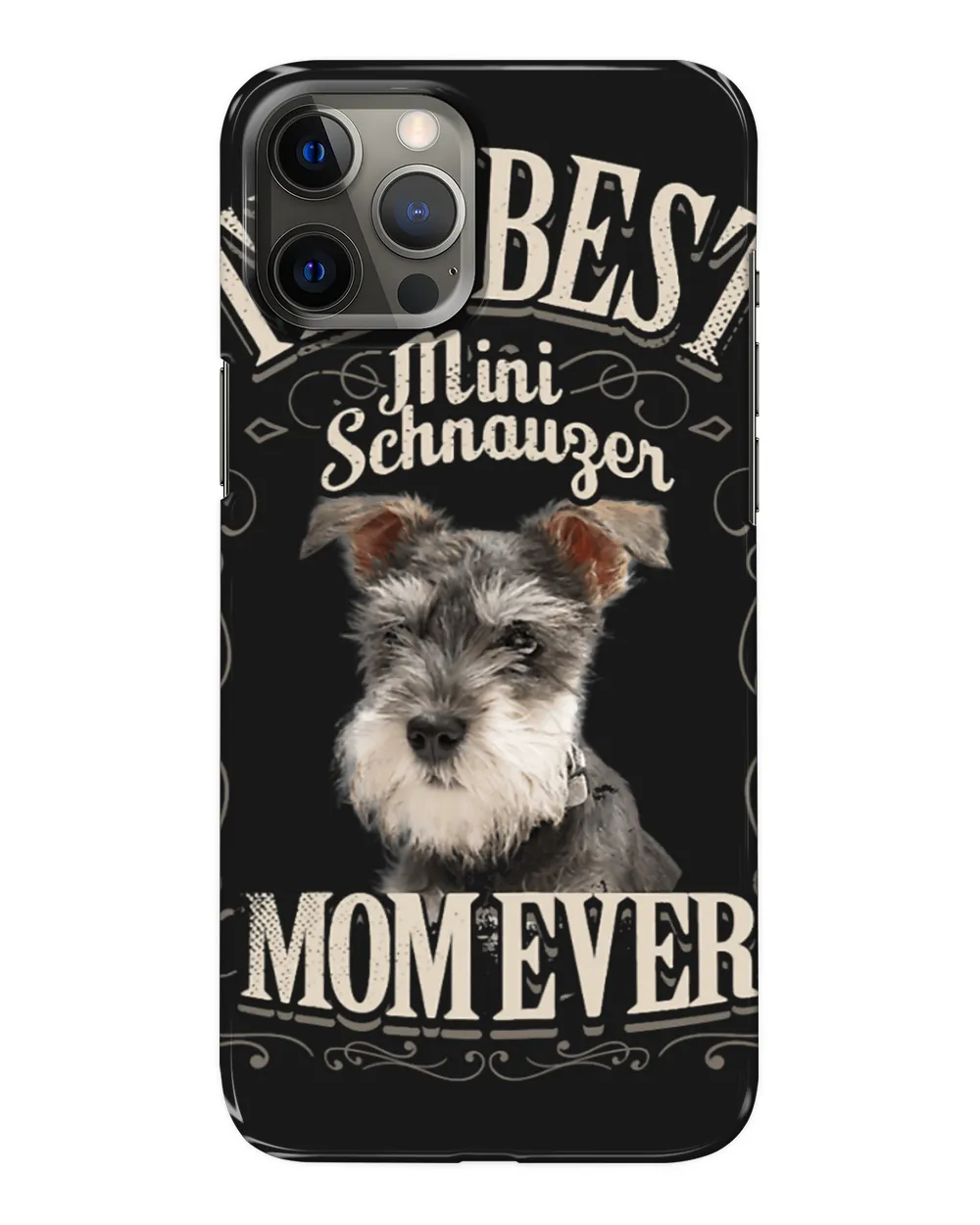 Dog Schnauzer Womens Best Mini Schnauzer Mom Ever Miniature Schnauzer Dog Gifts
