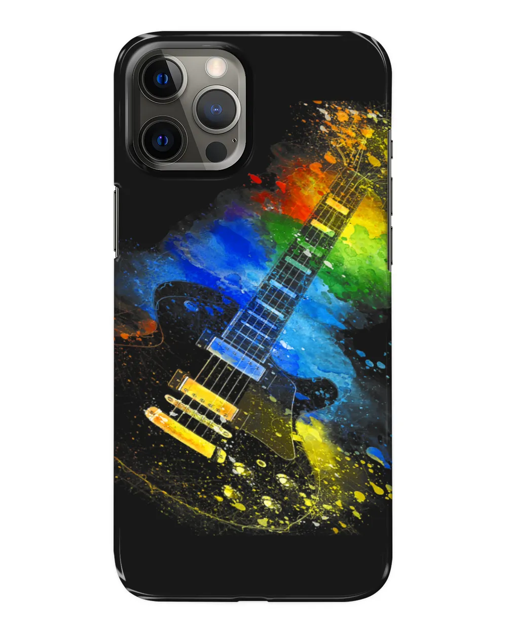 Guitarist Splash Electric Guitar