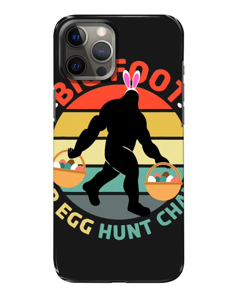 Easter Bigfoot Kids Funny Easter Bunny Egg Hunt Champion