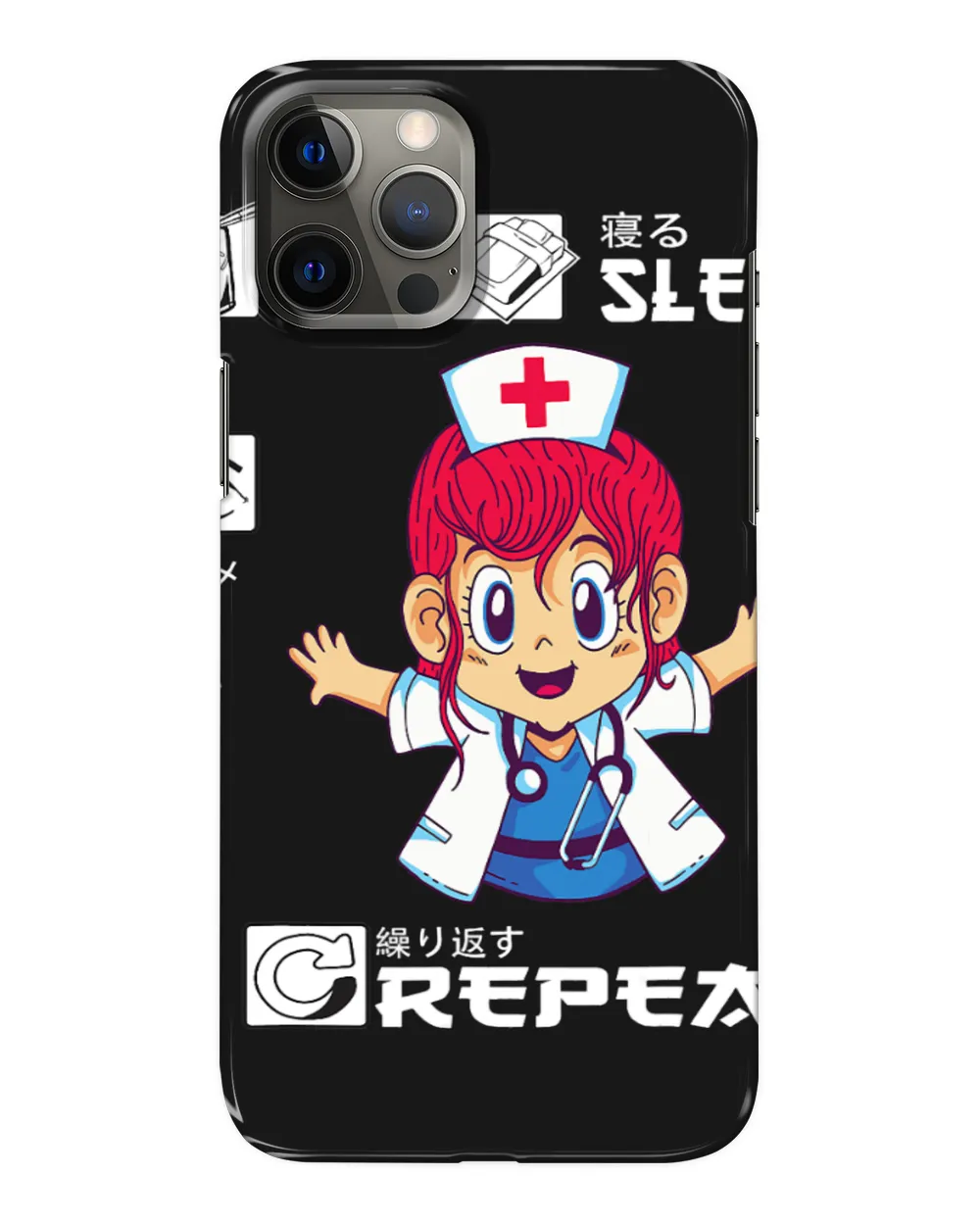 Eat Sleep Anime Repeat Anime Shirts For Teen Girls Doctor