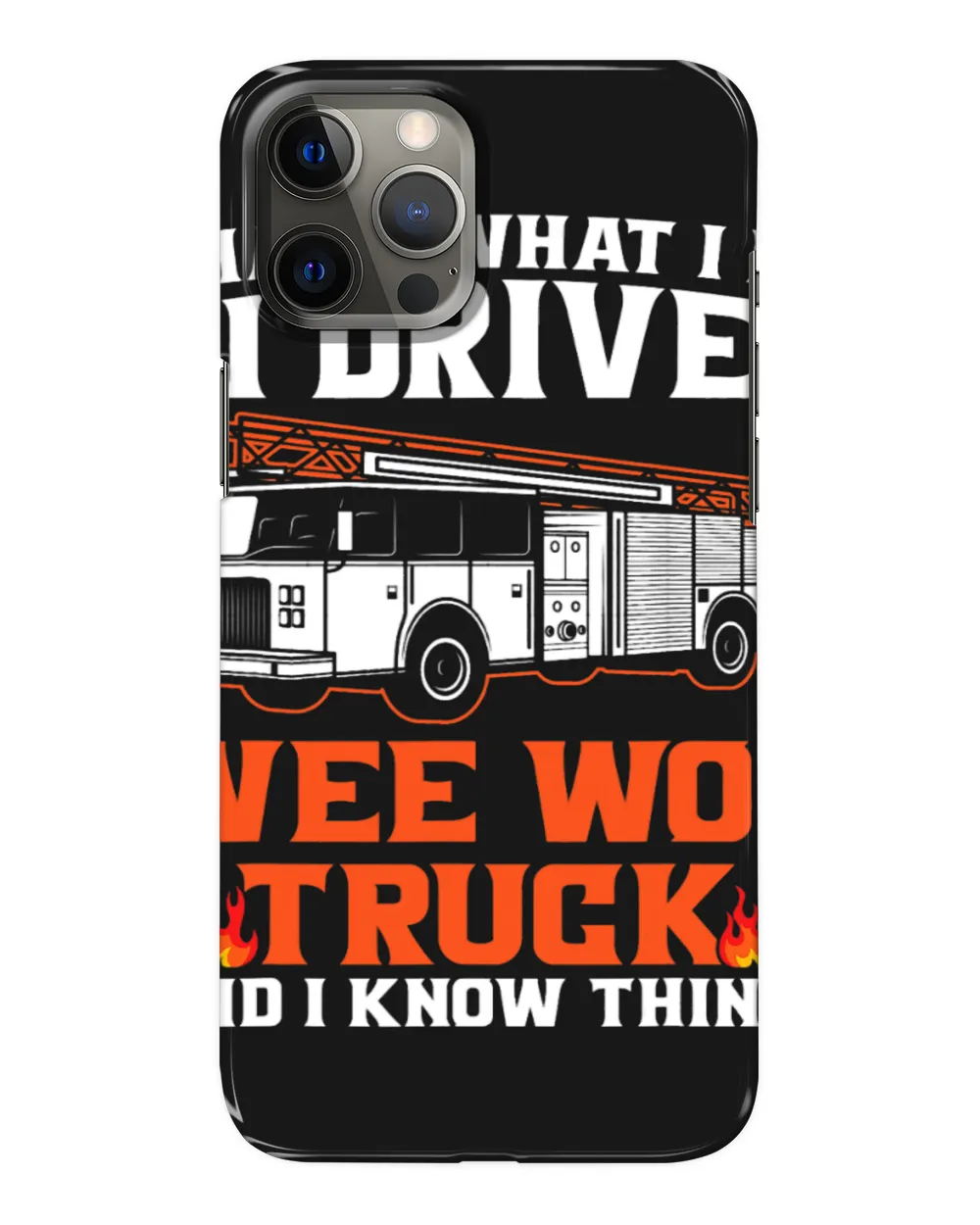 Fire Truck Fireman Wee Woo Fire Truck