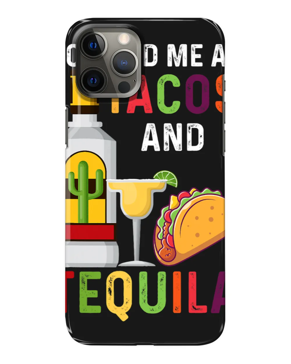 Funny Tequila Tacos Tee Alcohol Mens Mexican Foodie Taco