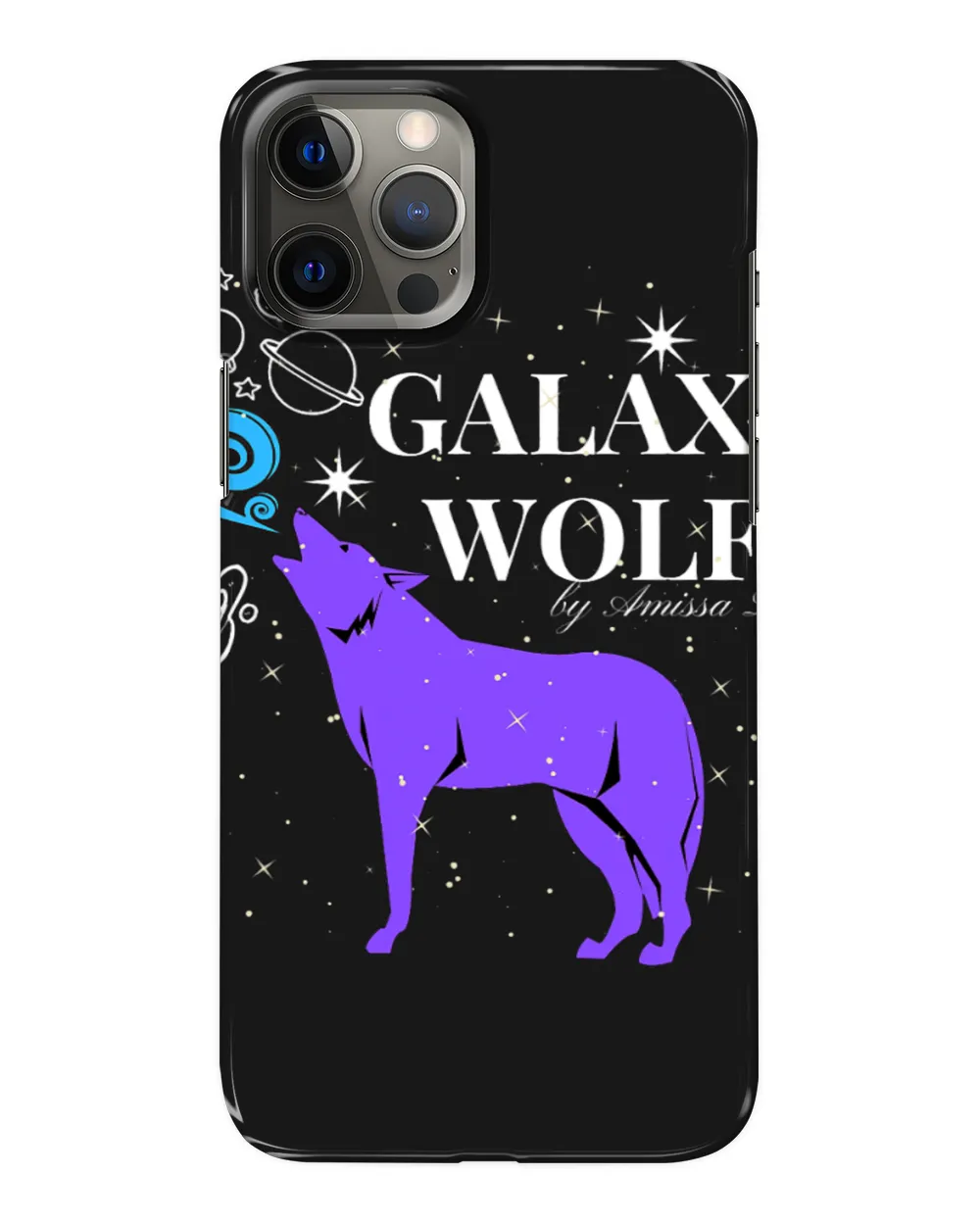 Galaxy Wolf Mythical Creature Galaxy Shirt