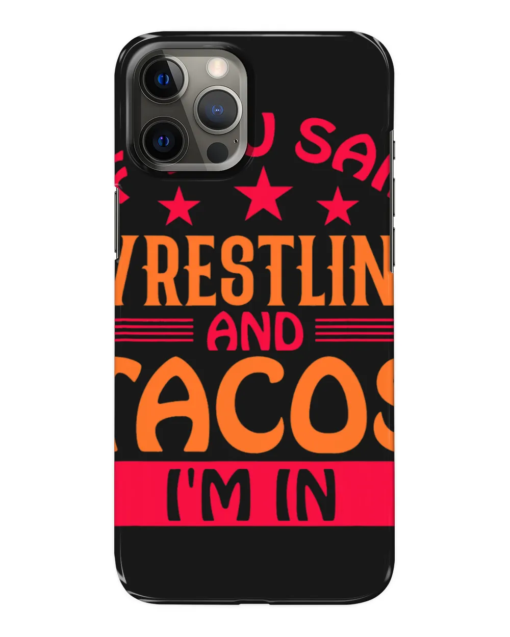 Funny Wrestling And Tacos Novelty Sports Gift