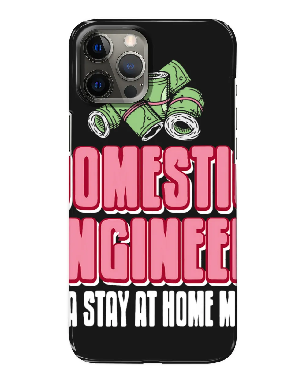 Domestic Engineer AKA Stay At Home MOM Retro Present