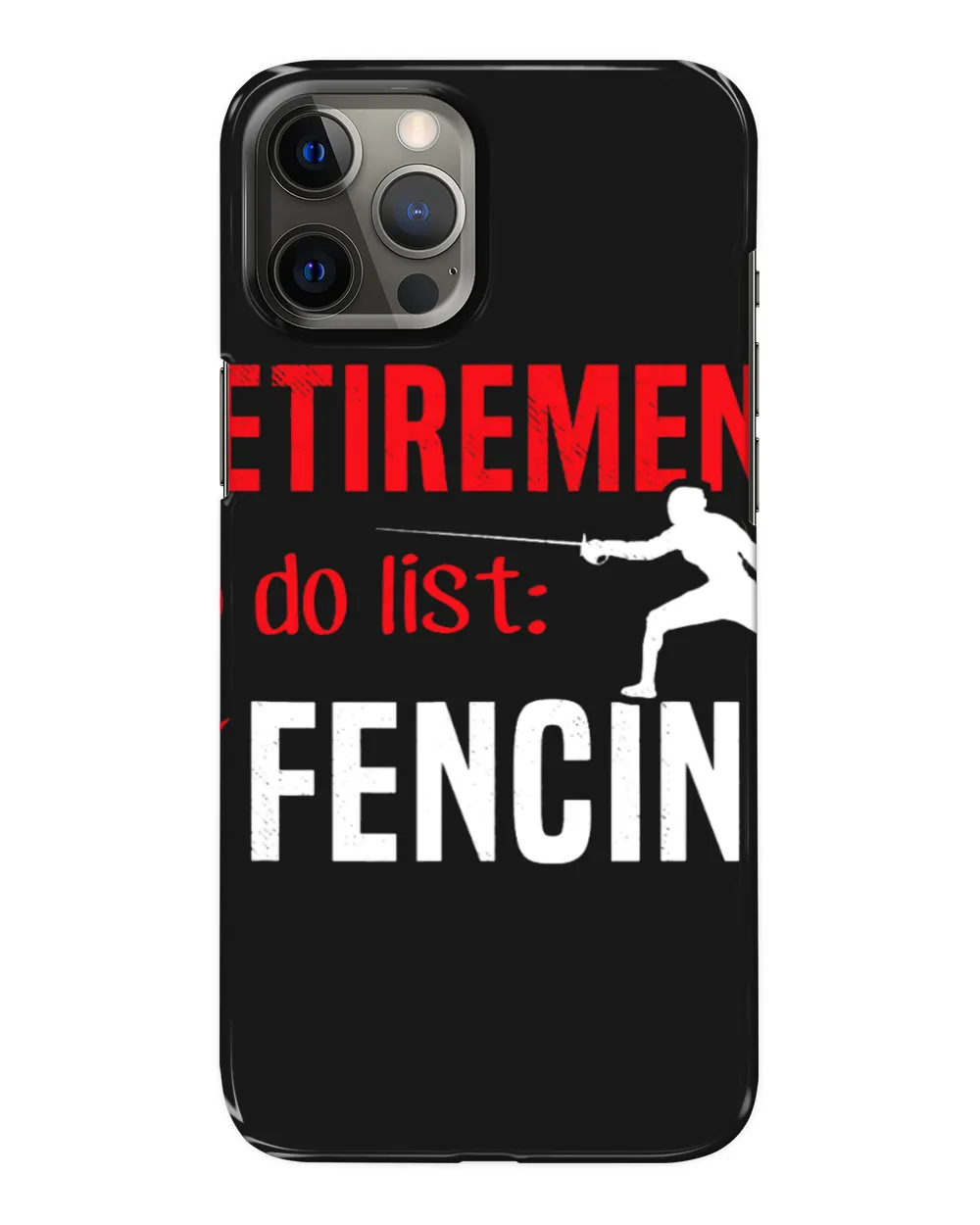 Fencing funny TO DO list theme
