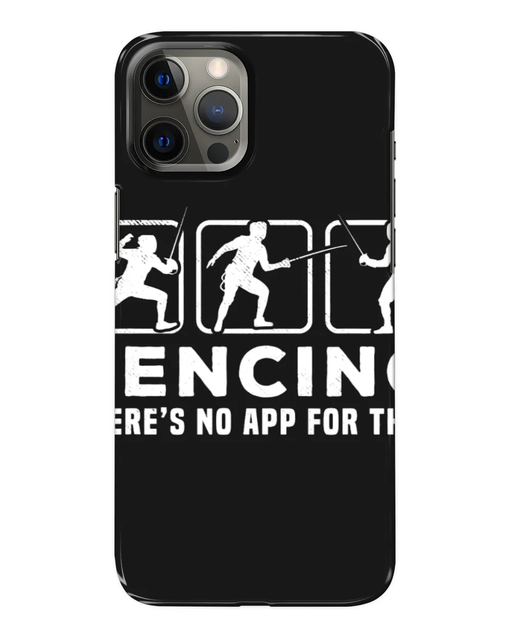 Fencing theres no app for that funny graphic memes