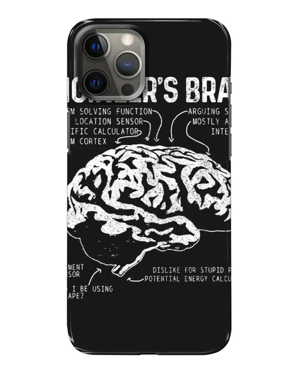 Engineers Brain Funny Nerd Engineering Student Gift