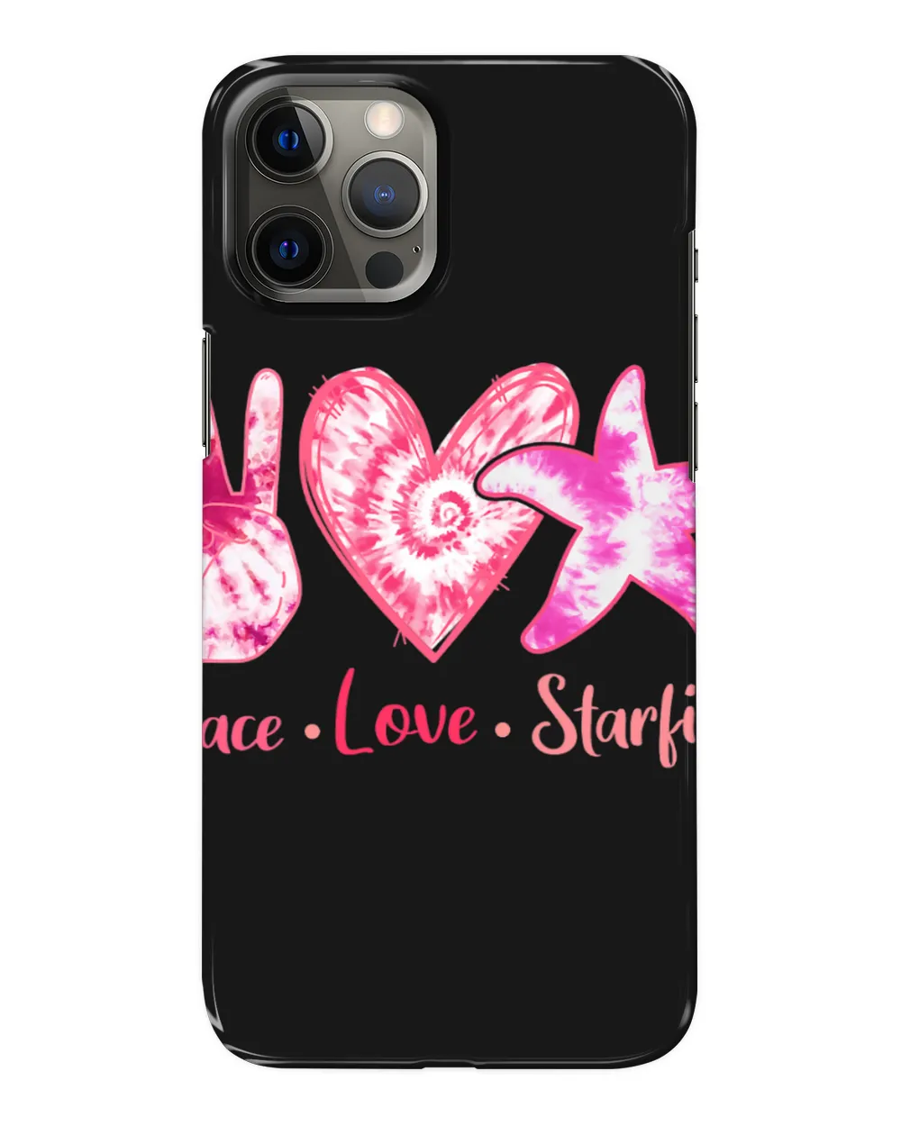 Starfish Lover Tie Dye Peace Love Starfish Lover Girl Women
