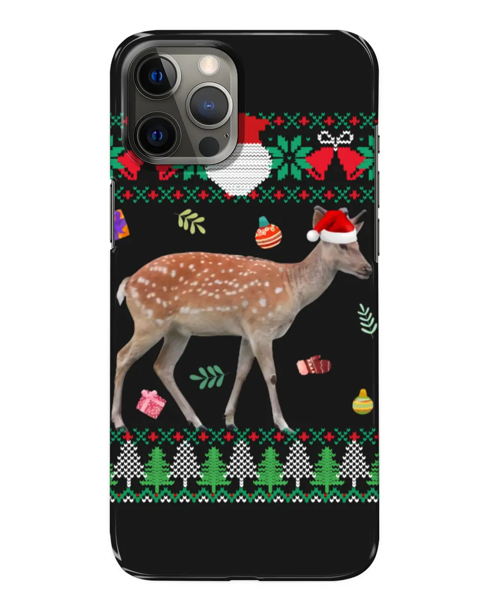 Christmas Animals Santa Deer