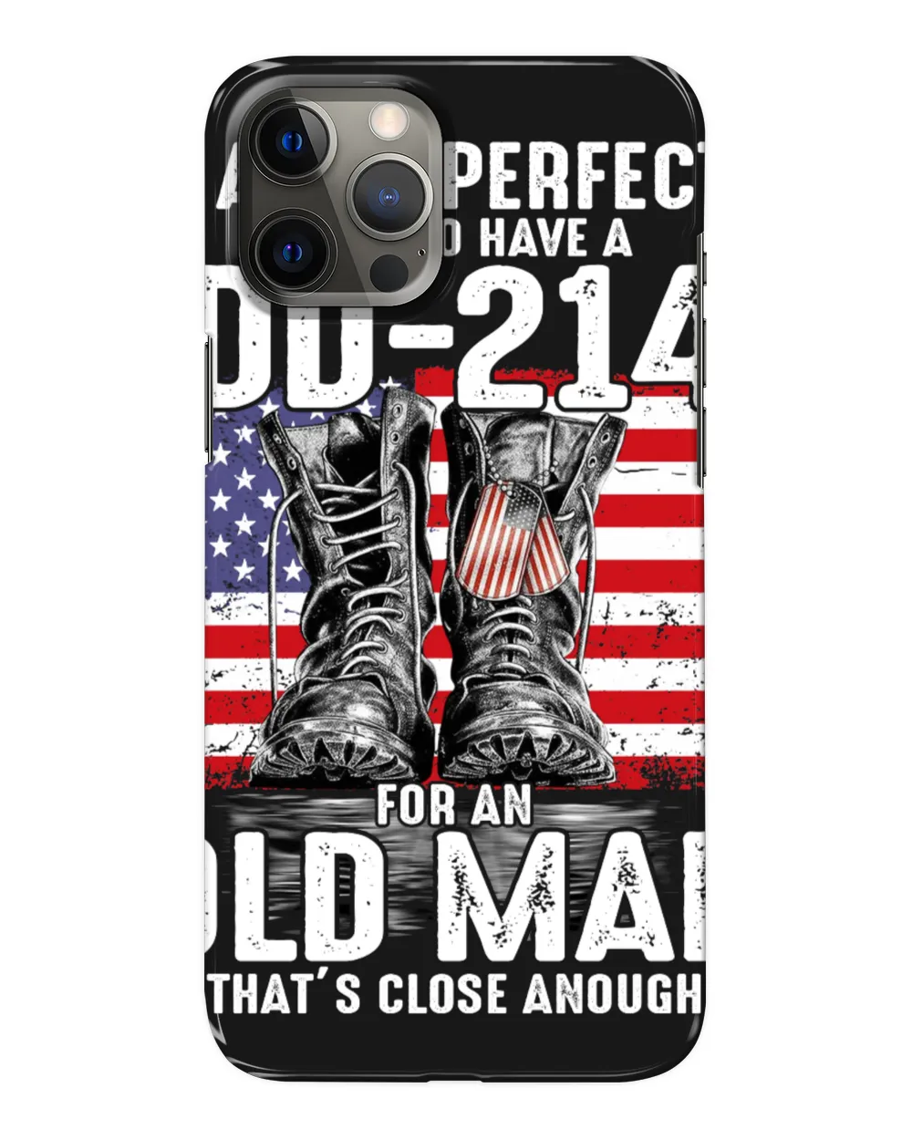 VETERAN DD-214 Snap Case - iP 12 Pro Max black