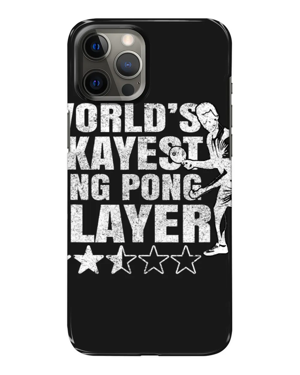 Table Tennis PP Okayest PingPong Player Table Tennis Paddle Sport