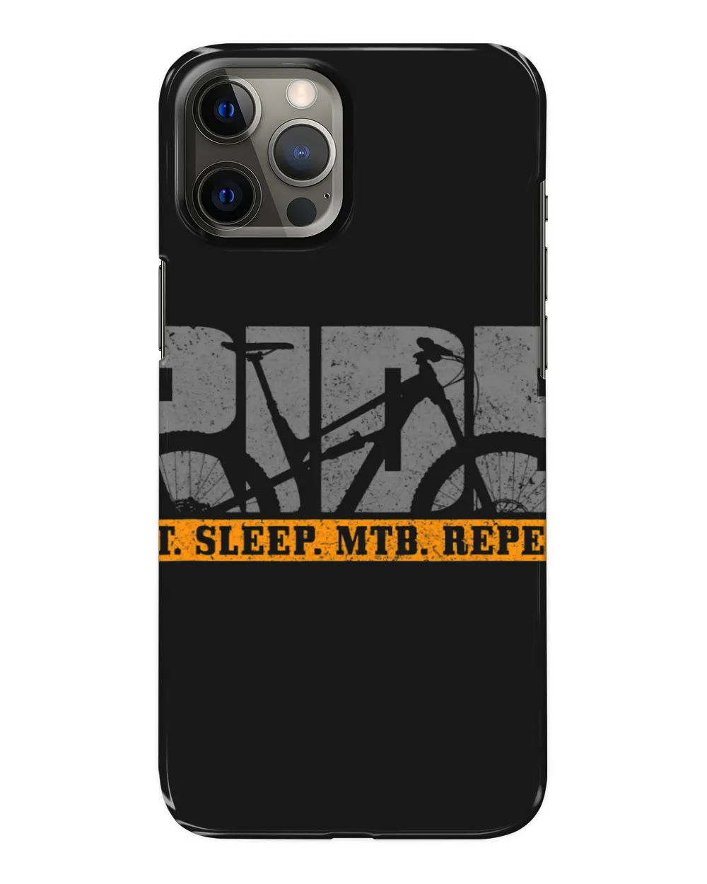 Cycling Cycle Mountain Bike Eat Sleep MTB Repeat Downhill Biking Gift
