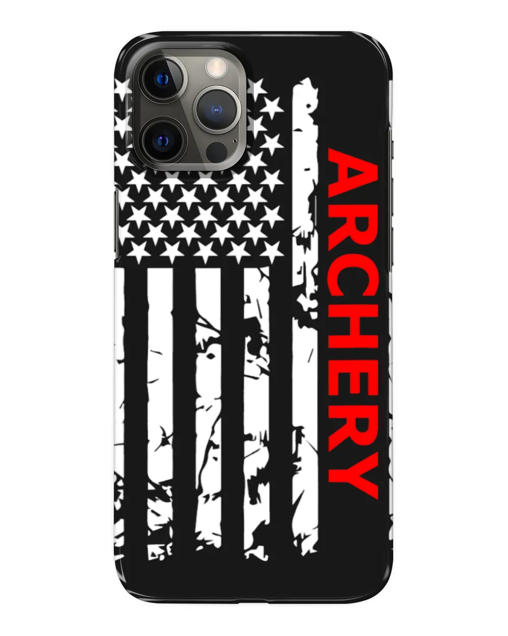 Archery Bow USA Flag For Americans