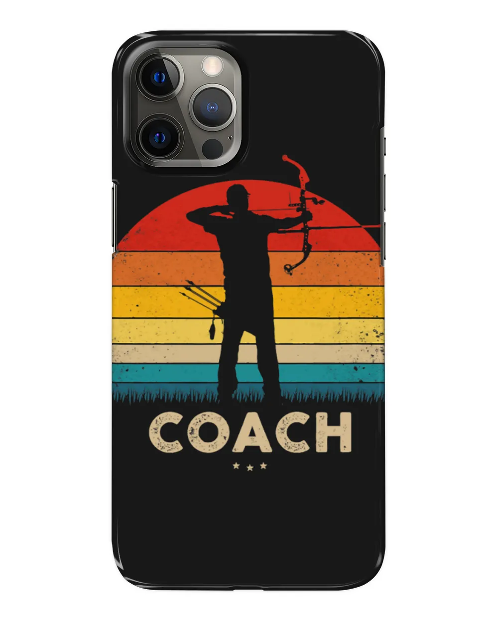 Archery Bow Vintage Archery Coach Funny Retro Archery Gifts